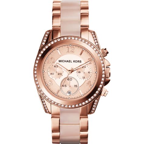 michael kors 5943|Ladies / Womens Blair Rose Gold Michael Kors Designer Watch .